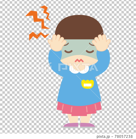 頭痛的女孩（不戴帽子） 78057238