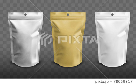 Foil pouch with zipper, doypack for food Foil pouch with zipper, doypack for food 78059317