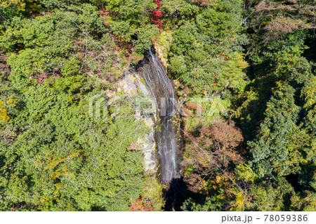 鹿落ちの滝 78059386