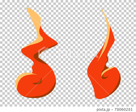 火の玉のイラスト 78060281