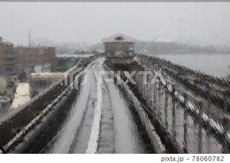 雨の野島公園駅 78060782