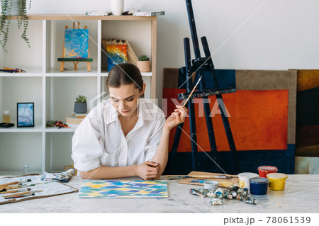 art inspiration painting craft artist in workshop 78061539