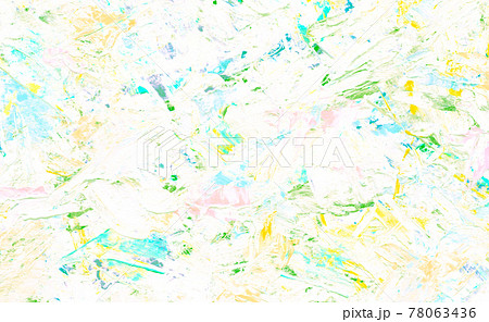 背景素材　アクリル絵具　カラフル 78063436