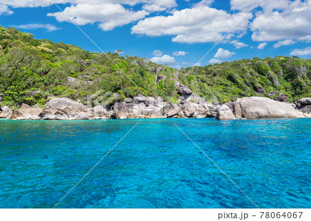 Beauty,Tropical beach, Similan Islands, Andaman Sea, National Park, Thailand Beauty,Tropical beach, Similan Islands, Andaman Sea, National Park, Thailand 78064067