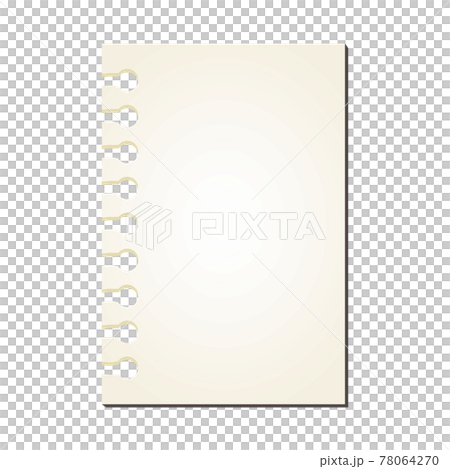 Blank notebook memo pad background material Blank notebook memo pad background material 78064270