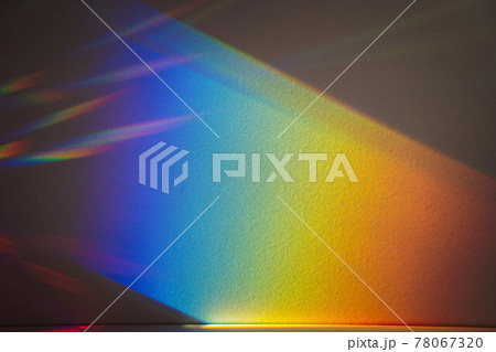 Rainbow background with for products and overlays 78067320