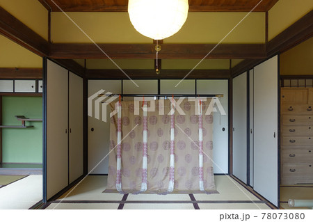 高麗郷古民家こと旧新井家住宅の和室（埼玉県日高市高麗本郷） 78073080