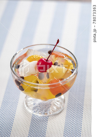 みつ豆 フルーツみつ豆 夏イメージ みつ豆 フルーツみつ豆 夏イメージ 78073363