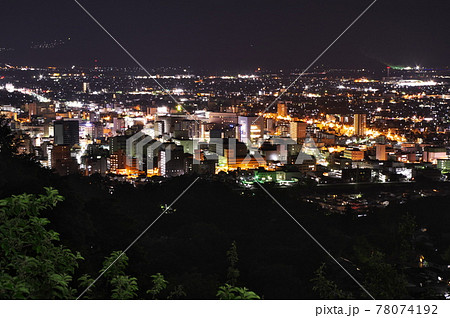 長野市の夜景（藤原公園前から撮影） 78074192