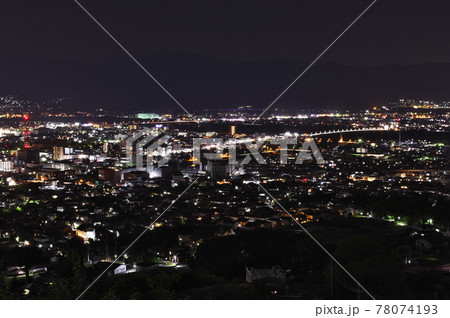 長野市の夜景（藤原公園前から撮影） 78074193