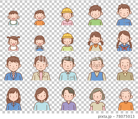 胸前男女老少 78075013