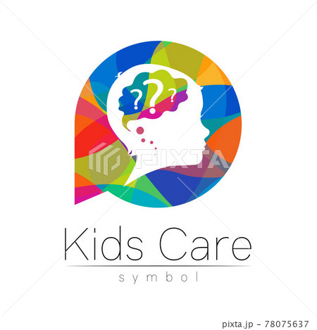 Children Logo Design Vector Brand Identity Premade Logo Kids School Logo Company Brand Sign Children Logo Design Vector Brand Identity Premade Logo Kids School Logo Company Brand Sign 78075637