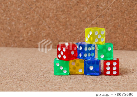 サイコロ, 四角,ダイス、四角形,ゲーム,娯楽,数字,賭博,ギャンブル,カジノ、さいころ 78075690