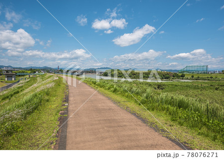 《岐阜県》坂祝町　木曽川 78076271