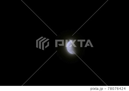 日本の天体風景  スーパームーンの部分食。「スーパームーンの皆既月食」は24年ぶり＝5月26日、横浜 78076424