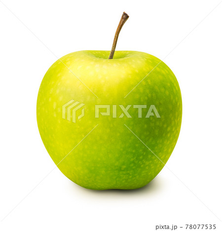 Green apple isolated Green apple isolated 78077535