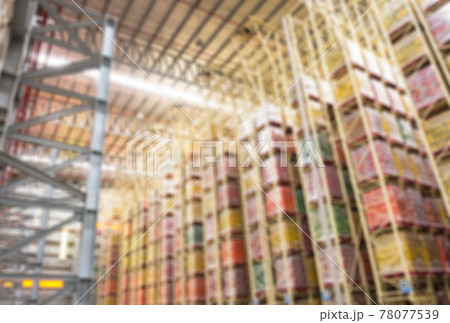 Abstract blur factory background 78077539