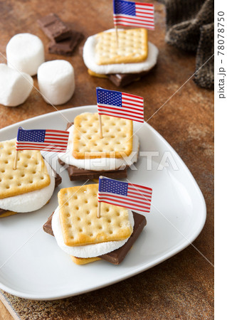 Homemade smores 78078750