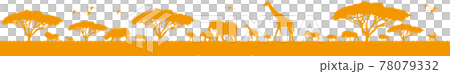 Large movement of savanna animals Large movement of savanna animals 78079332