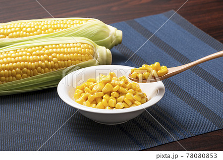 スイートコーン　とうもろこし　夏野菜　トウモロコシ粒 78080853