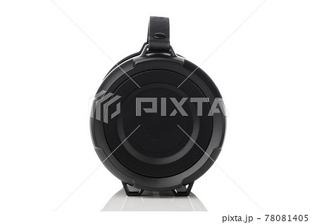 portable handheld wireless speaker, isolated on white background 78081405