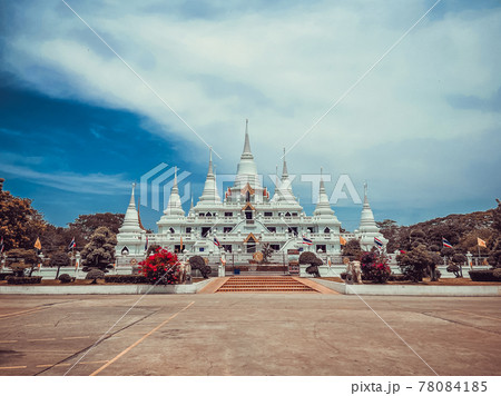 Wat Asokaram, temple in south Bangkok, Thailand Wat Asokaram, temple in south Bangkok, Thailand 78084185