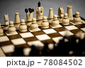 Chess pieces on board in incorrect initial position. king is not in his cell 78084502