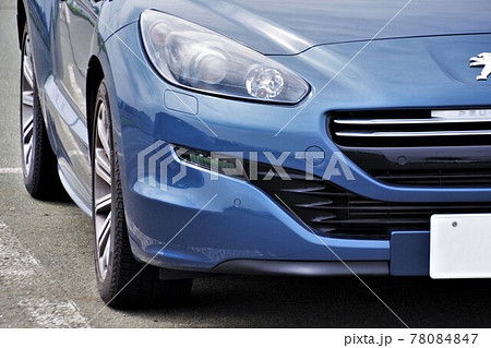 自動車イメージ 輸入車 プジョーRCZのフロント部 自動車イメージ 輸入車 プジョーRCZのフロント部 78084847