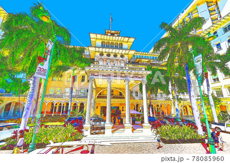 ハワイ (Cloudless version Hawaii Honolulu Waikiki) ハワイ (Cloudless version Hawaii Honolulu Waikiki) 78085960