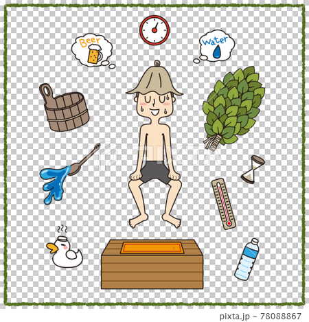 Men's swimsuit sauna set 78088867