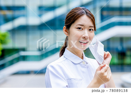 看護師 マスク着用イメージ 撮影協力「LINK FOREST」 看護師 マスク着用イメージ 撮影協力「LINK FOREST」 78089138