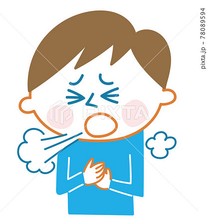 子供の咳 78089594