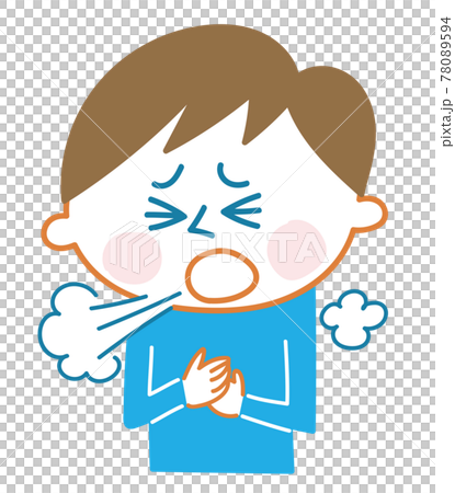 子供の咳 78089594