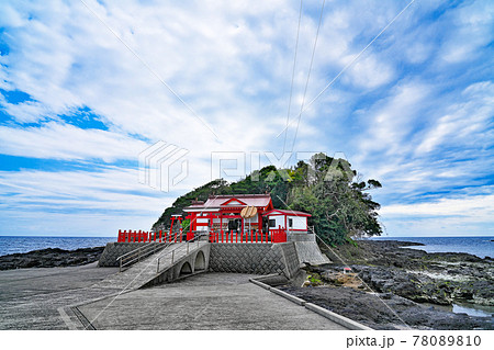 【釜蓋神社】 鹿児島県南九州市頴娃町別府 78089810
