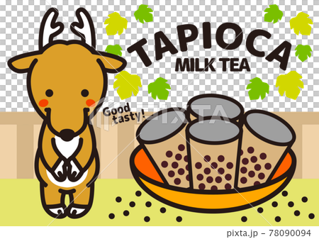 小鹿賣木薯奶茶 78090094