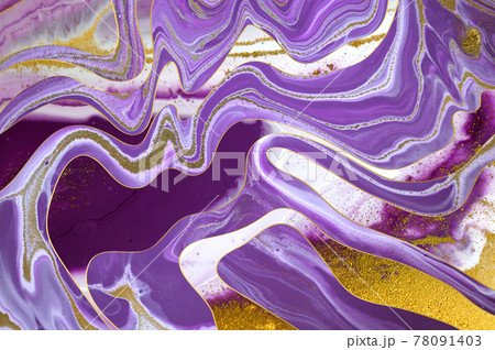 Violet ripple agate imitation pattern. Artwork abstract background. Violet ripple agate imitation pattern. Artwork abstract background. 78091403