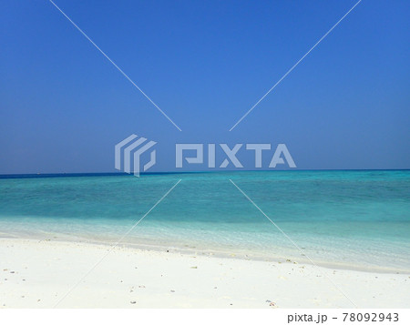 MaldivesMakunuduの波打ち際 78092943