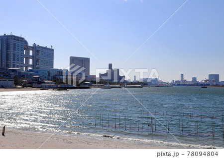 お台場海浜公園　お台場海岸 78094804