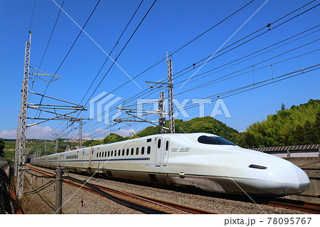 子供に人気・山陽新幹線・九州新幹線・N700系・みずほ・さくらの写真素材 [78095767] - PIXTA