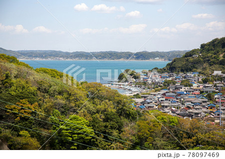 千葉県 富津市 造海城跡からの風景 千葉県 富津市 造海城跡からの風景 78097469