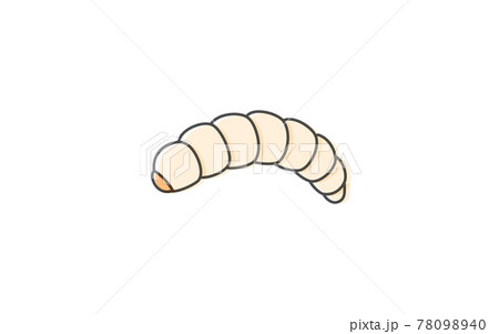 幼虫、昆虫食で食べられる昆虫 78098940