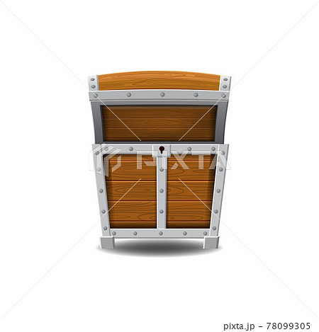 Wooden old pirate chests, open, treasures, vector, cartoon style, illustration, isolated. For games, advertising applications Wooden old pirate chests, open, treasures, vector, cartoon style, illustration, isolated. For games, advertising applications 78099305