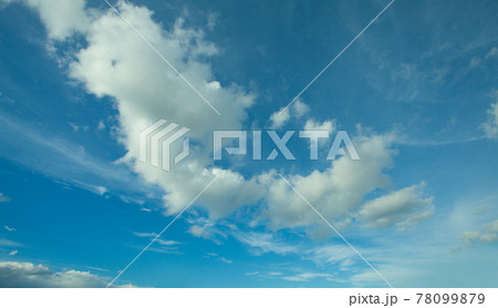 Day sky with white clouds 78099879