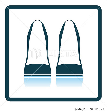 Business Woman Shoes Icon Business Woman Shoes Icon 78104874