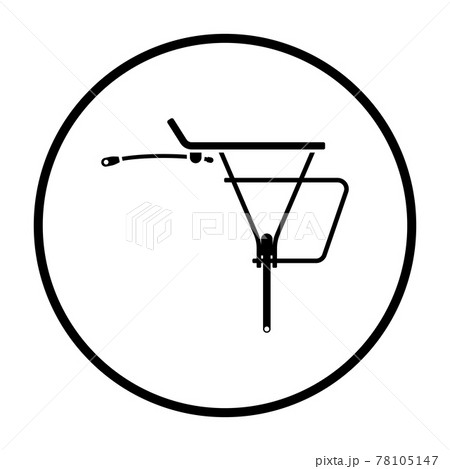 Bike Luggage Carrier Icon 78105147