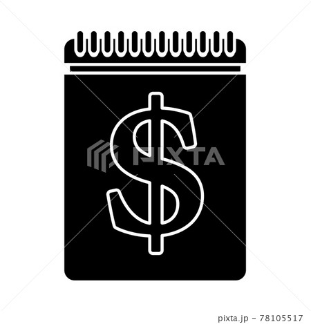 Dollar Calendar Icon 78105517