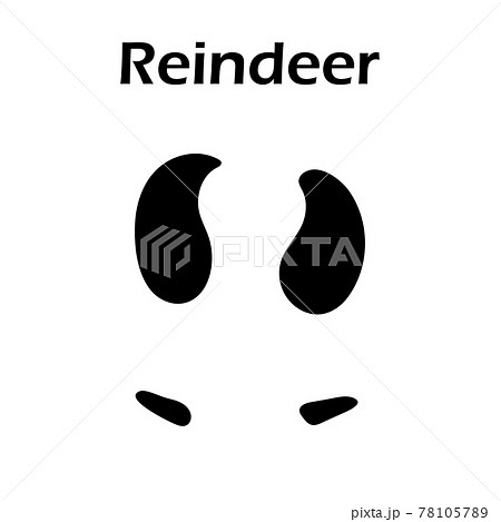Reindeer Footprint 78105789