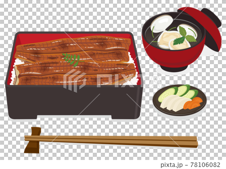 うなぎの蒲焼／うな重セット／うな重定食 78106082