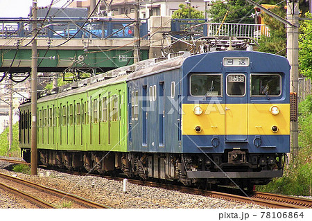 埼京線を行く、八高線103系電車(廃車回送) 埼京線を行く、八高線103系電車(廃車回送) 78106864