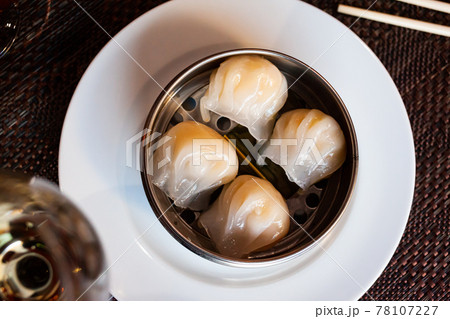 Japanese steamed dumplings gyoza Japanese steamed dumplings gyoza 78107227